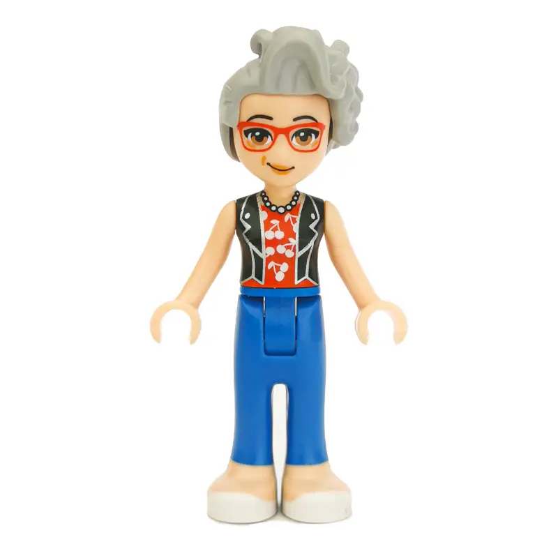 Dottie - Black Jacket, Blue Trousers
