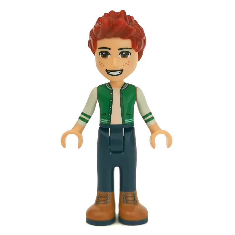 Daniel - Green Jacket, Dark Blue Trousers