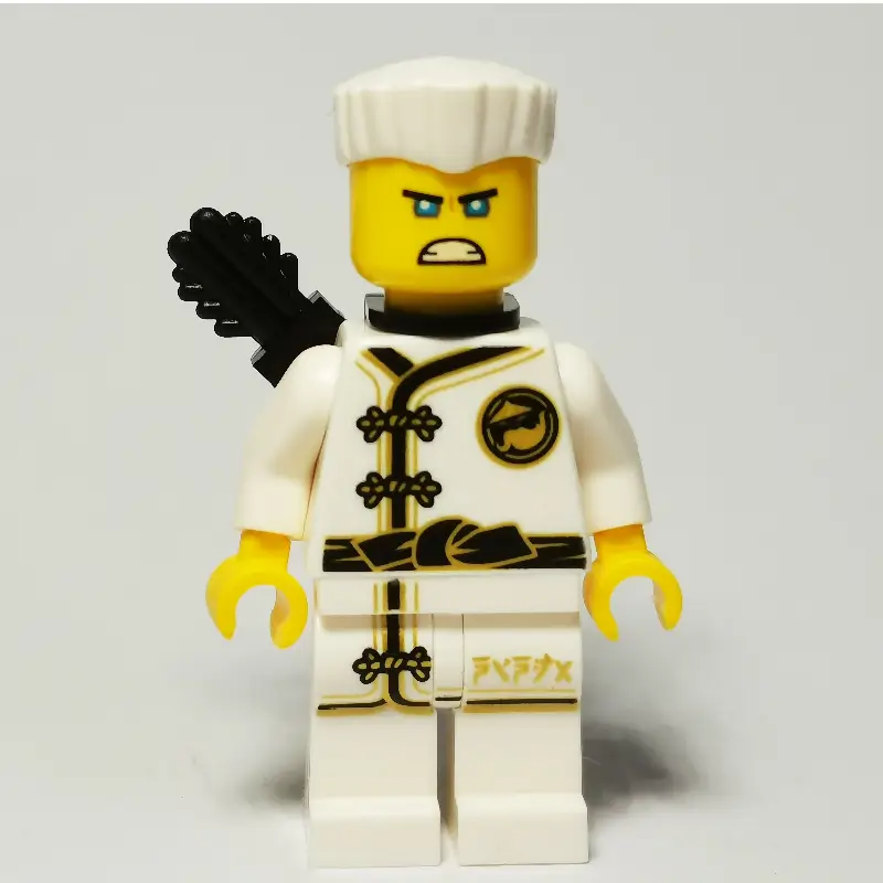 Zane in White Training Gi