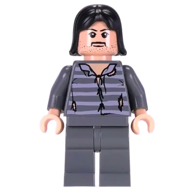 Sirius Black, Dark Bluish Gray Prison Outfit