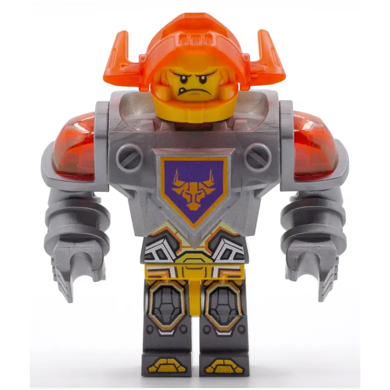 Axl with Trans-Neon Orange Visor