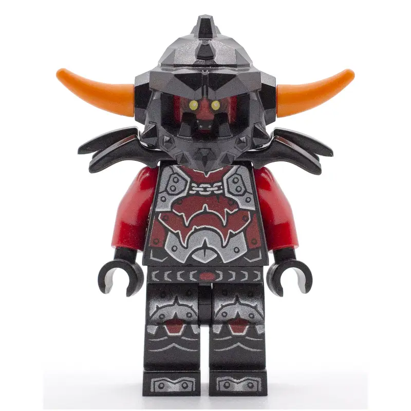 Ash Attacker with Orange Horns