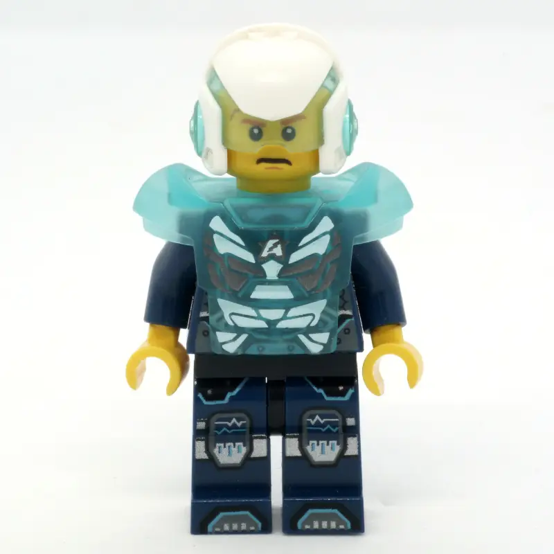 Agent Max Burns with Helmet and Shoulder Armor