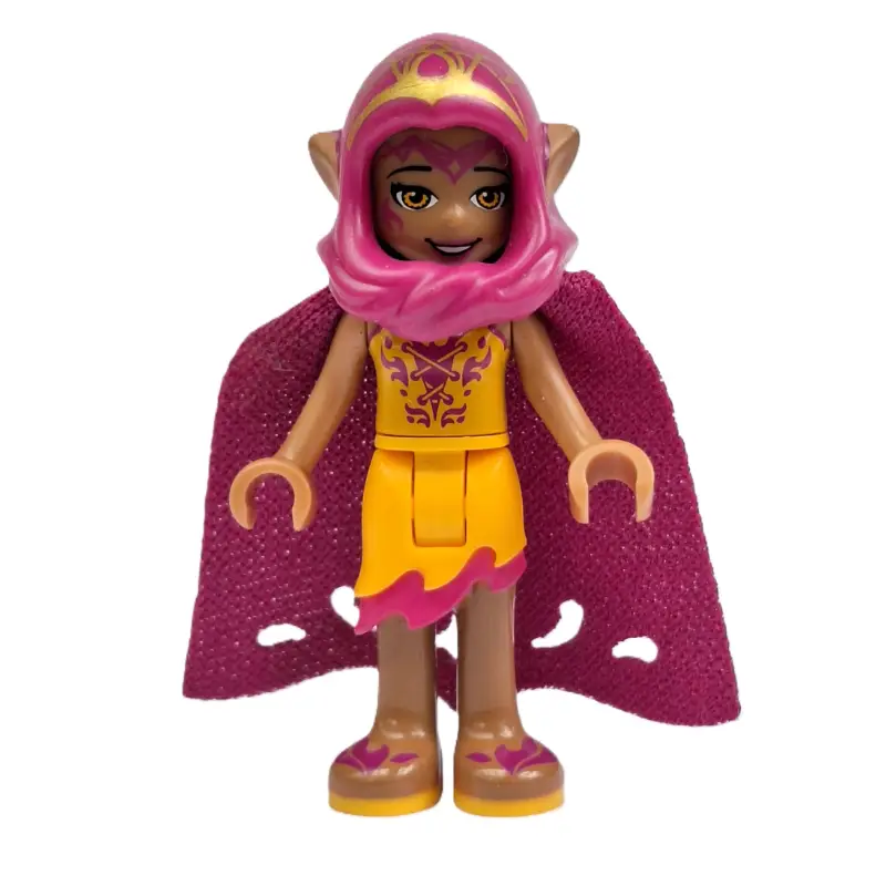 Azari Firedancer with Hood and Cape