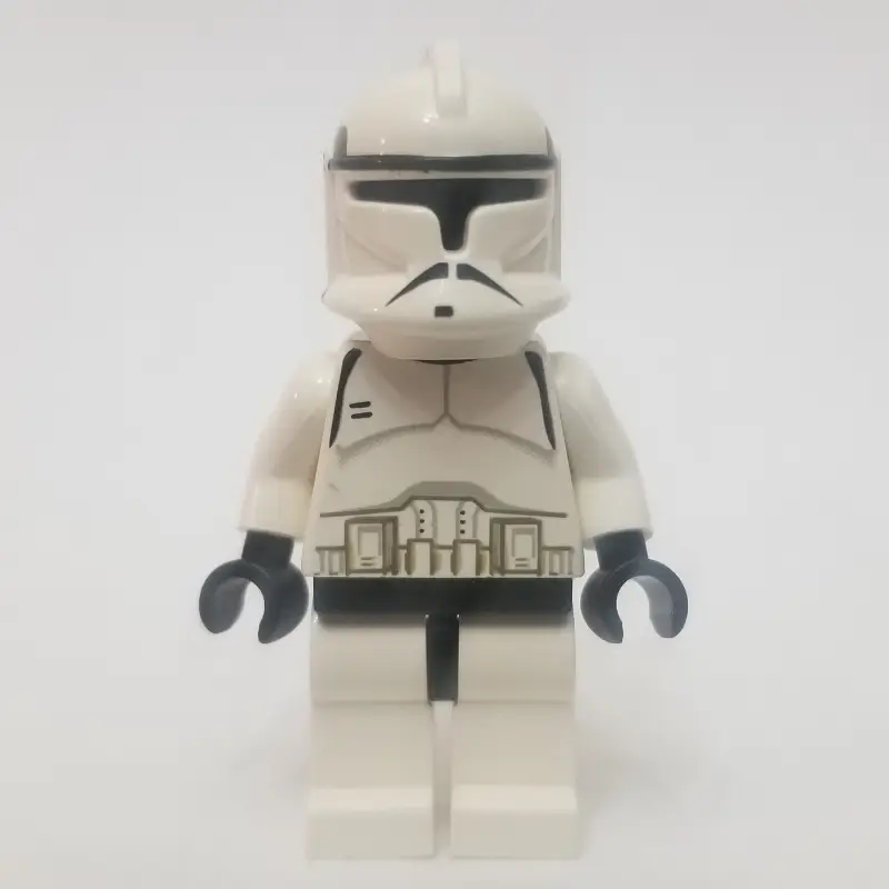 Clone Trooper, Phase I Armor, Plain Black Head