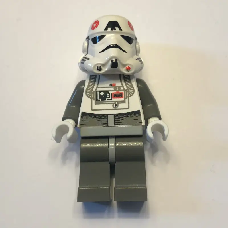 AT-AT Driver, White Uniform, Plain Yellow Head