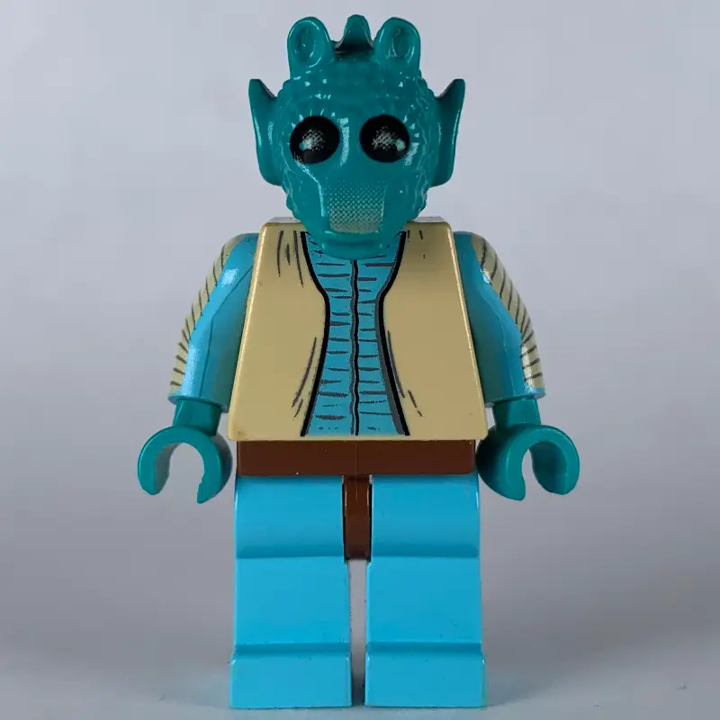 Greedo, Dark Turquoise Skin