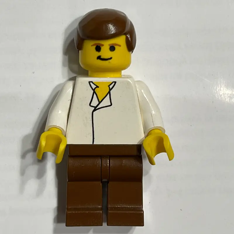Han Solo, White Shirt, Yellow Skin