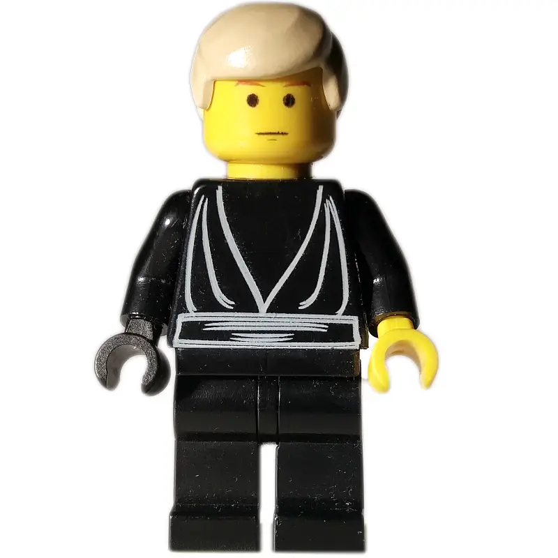 Luke Skywalker, Black Robes, Yellow Skin, Black Right Hand