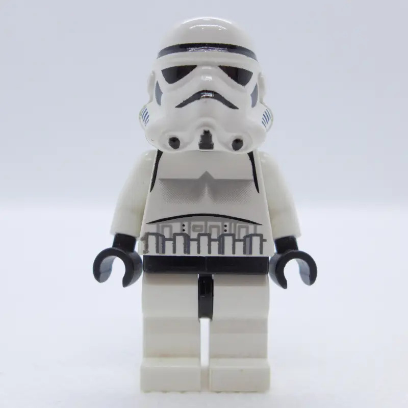 Stormtrooper, Plain Black Head, Solid Nose Vent