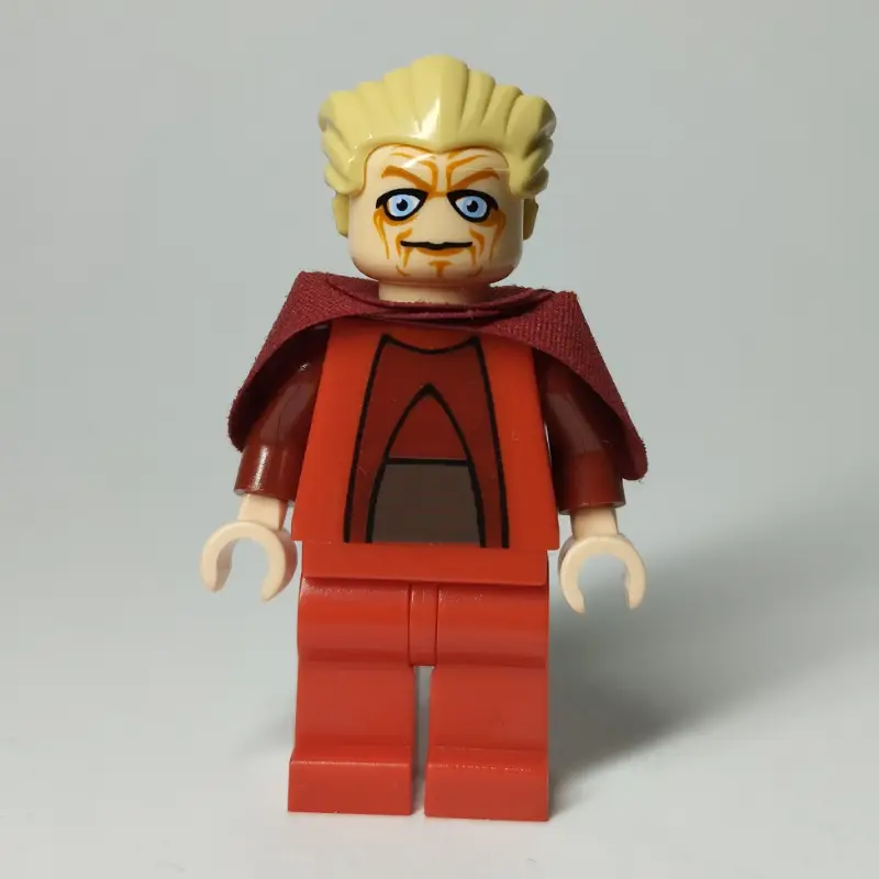 Chancellor Palpatine, Red Outfit (Clone Wars)