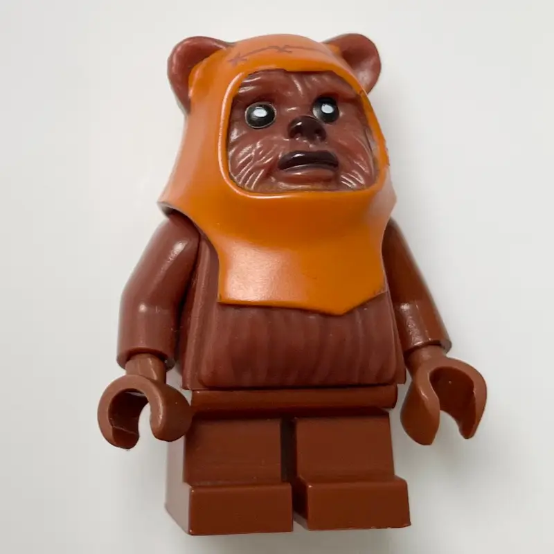 Wicket, Ewok, Dark Orange Hood