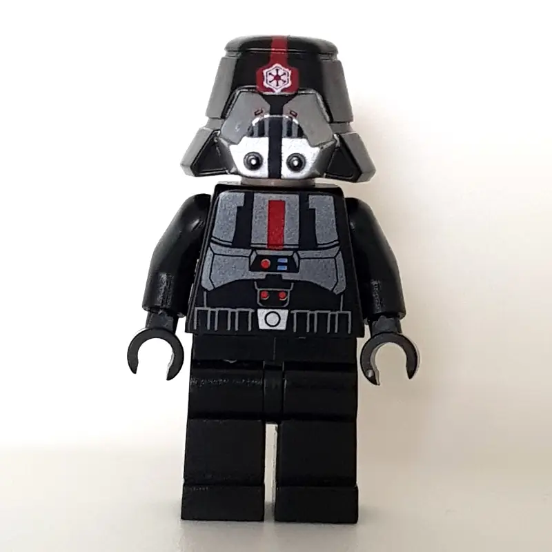 Sith Trooper, Black, Plain Legs