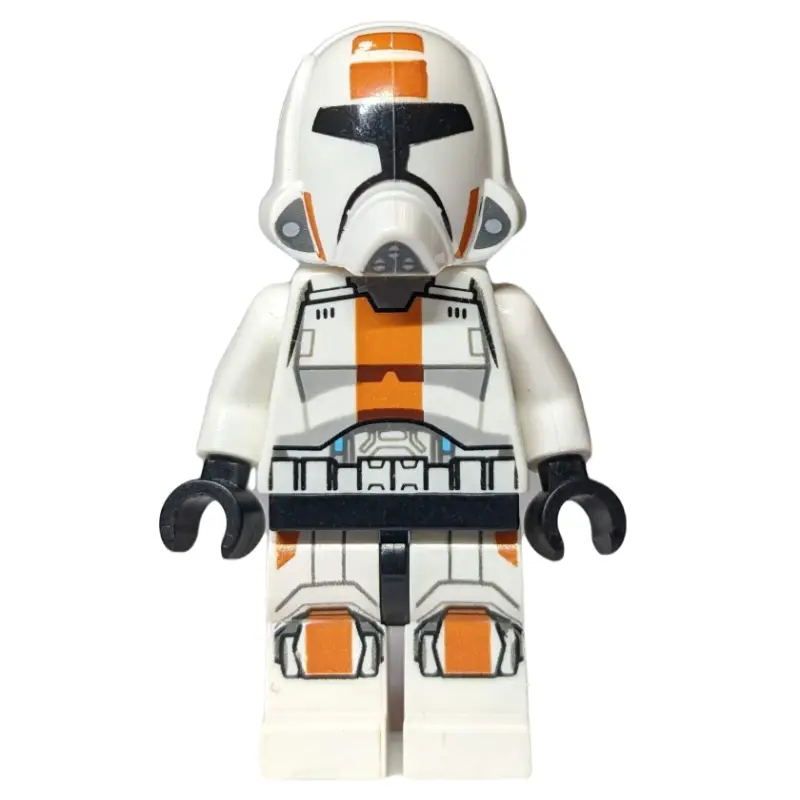 Republic Trooper, Brown Eyebrows and Cheek Lines