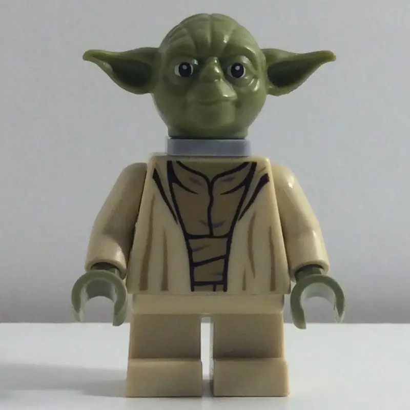 Yoda, Olive Green Head, Neck Bracket