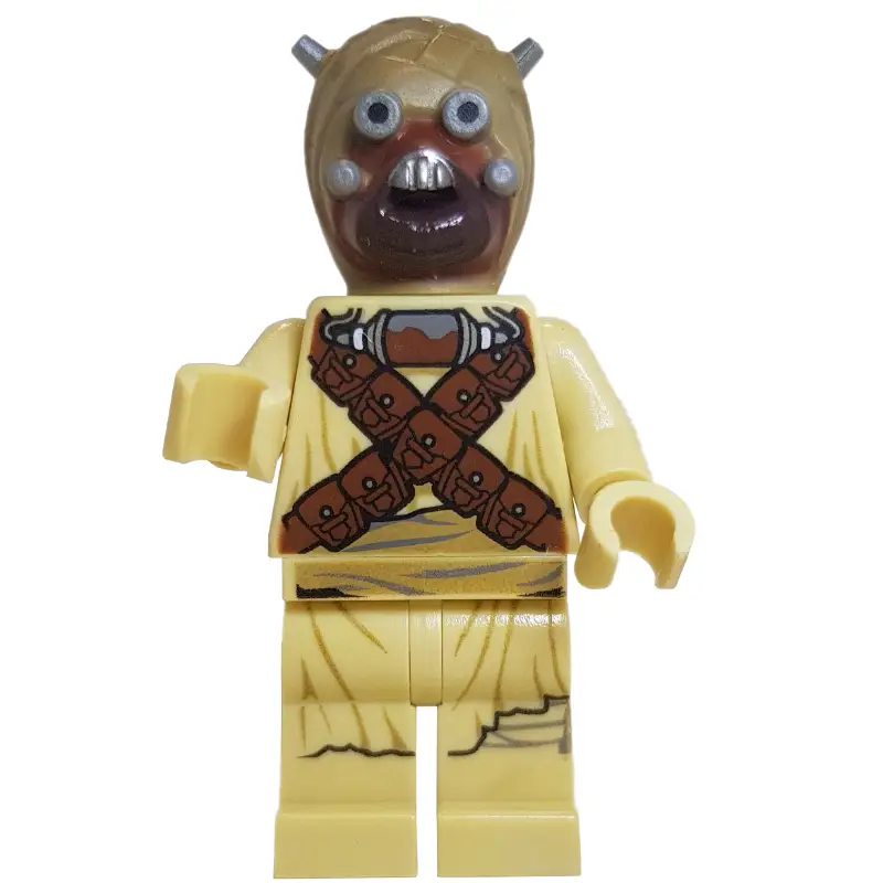 Tusken Raider, Head Spikes, Crossed Shoulder Belts