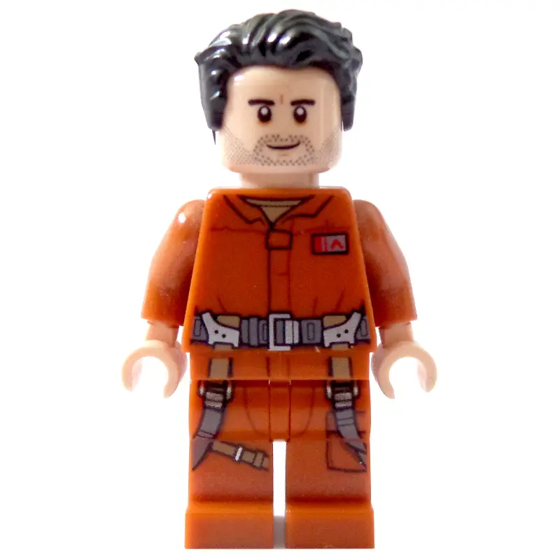 Poe Dameron, Dark Orange Outfit