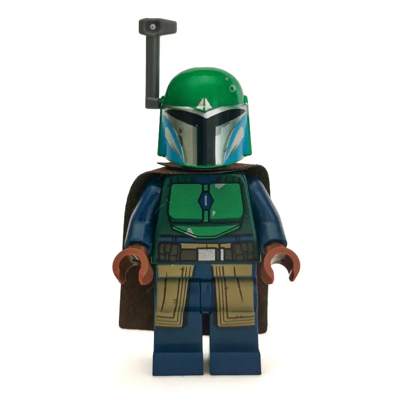 Mandalorian Tribe Warrior, Dark Blue and Green
