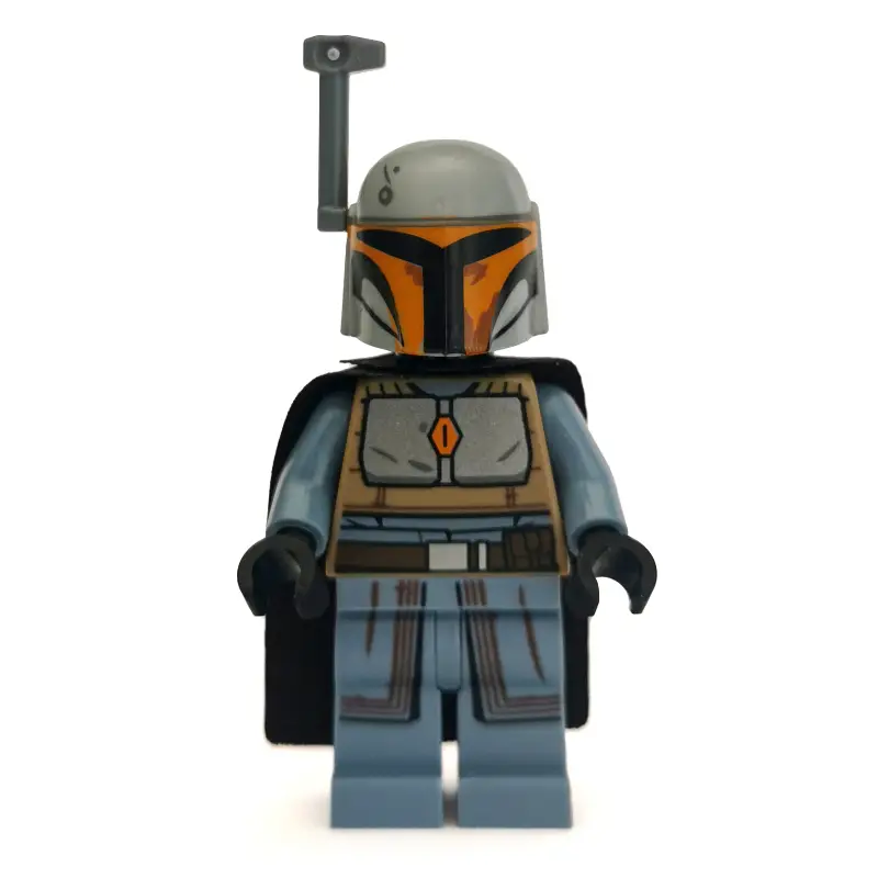 Mandalorian Tribe Warrior, Dark Tan and Sand Blue