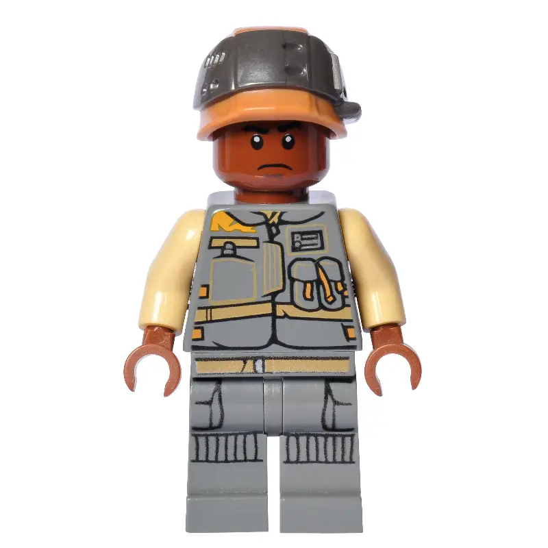 Corporal Tonc / Rebel Trooper with Reddish Brown Skin