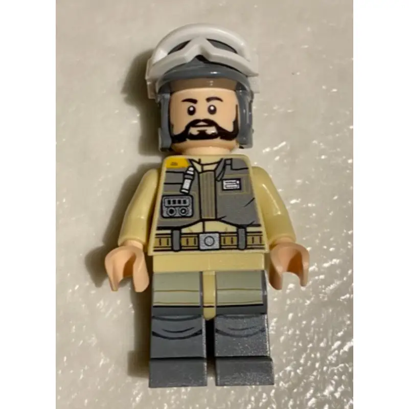 Private Kappehl / Rebel Trooper with Black Beard and White Snow Goggles