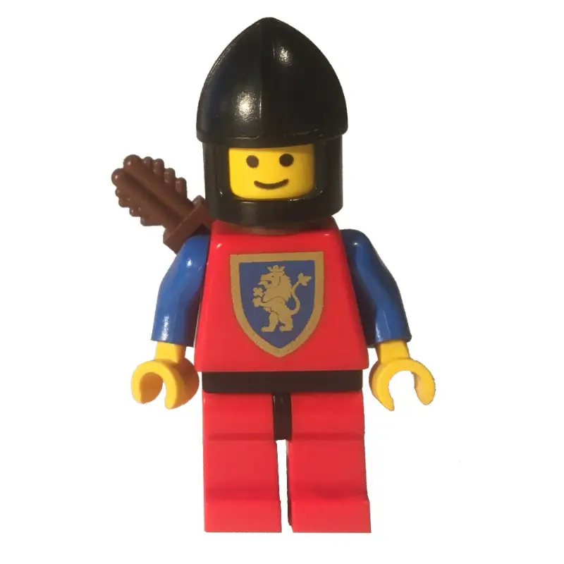 Archer (Crusader Lion) - Red Legs, Black Chin-Guard