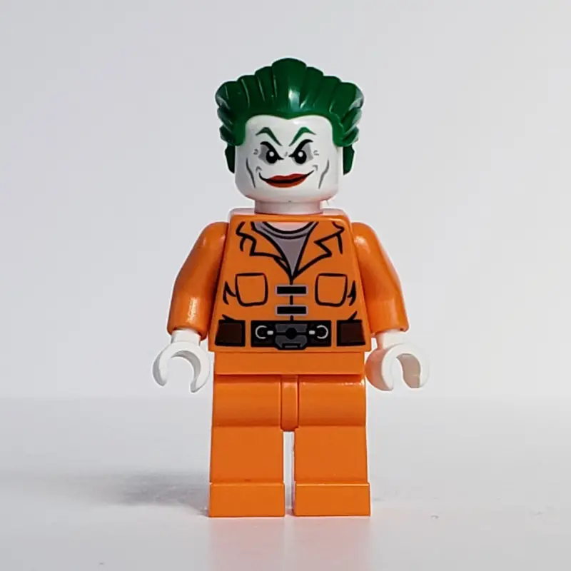 The Joker in Prison Clothes with Belt