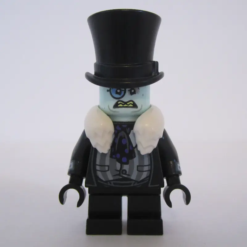 The Penguin with Fur Collar and Scowl