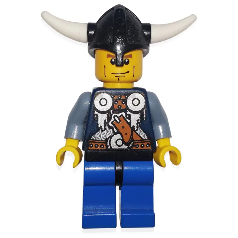 Viking Warrior - Armour, Sand Blue Arms, Blue Legs