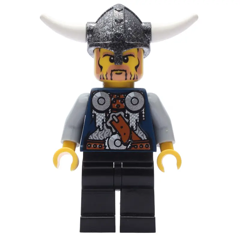 Viking Warrior - Armour, Sand Blue Arms, Black Legs