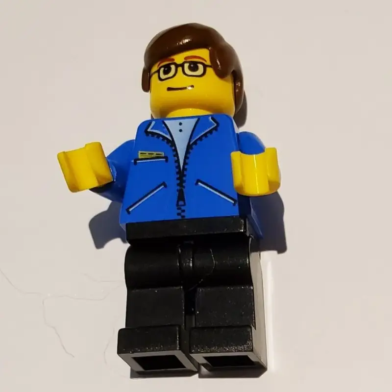 Peter Parker in Blue Jacket with Two Pockets