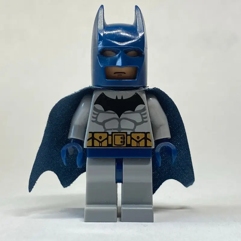 Batman, Light Bluish Gray Suit, Dark Blue Cape and Cowl