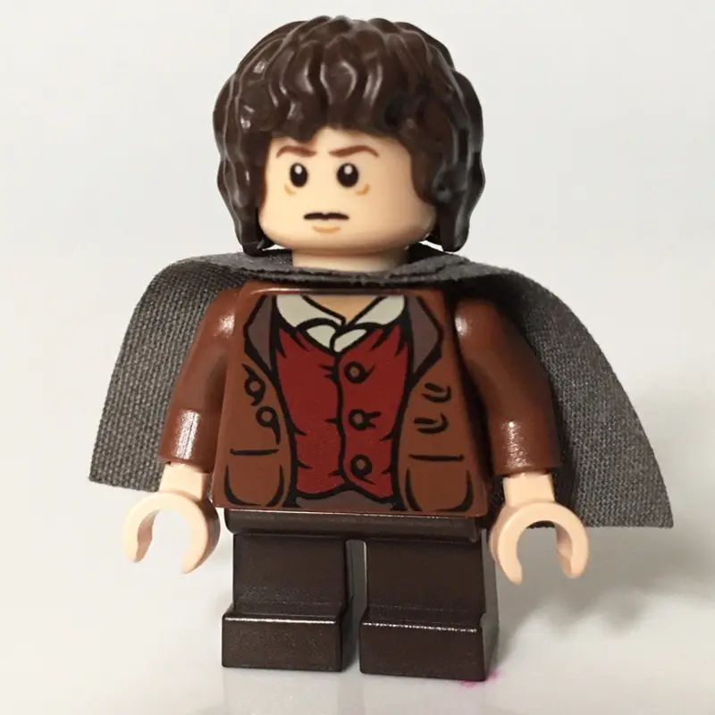 Frodo Baggins - Dark Bluish Gray Cape