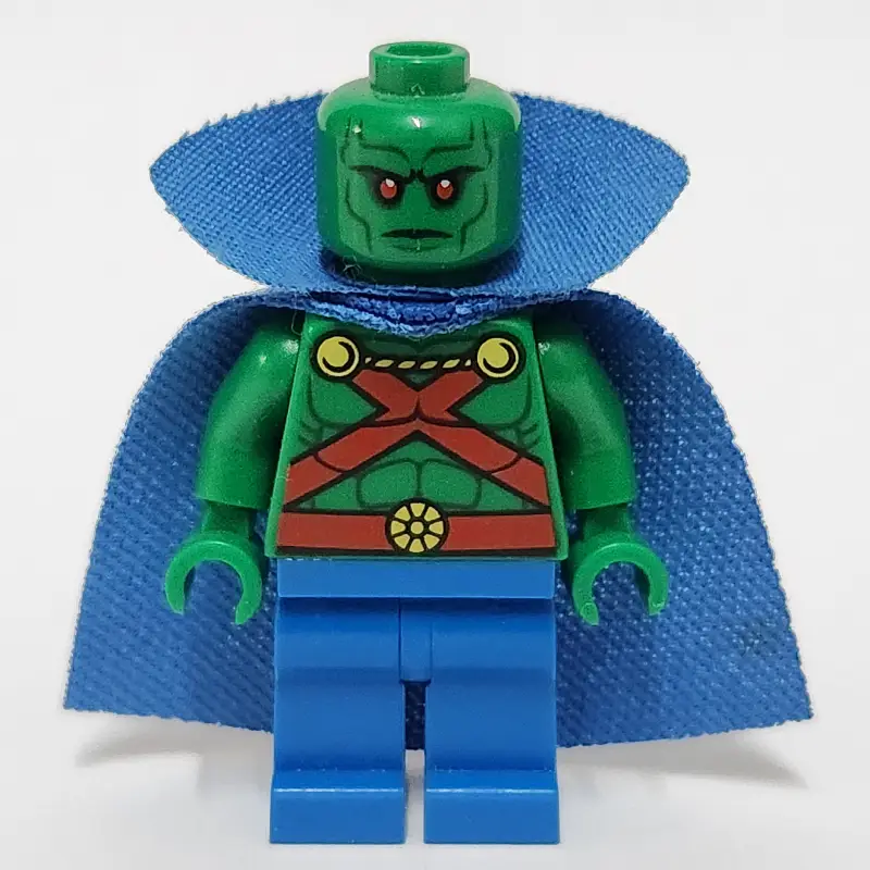 Martian Manhunter (J'onn J'onzz) with Blue Cape and Collar