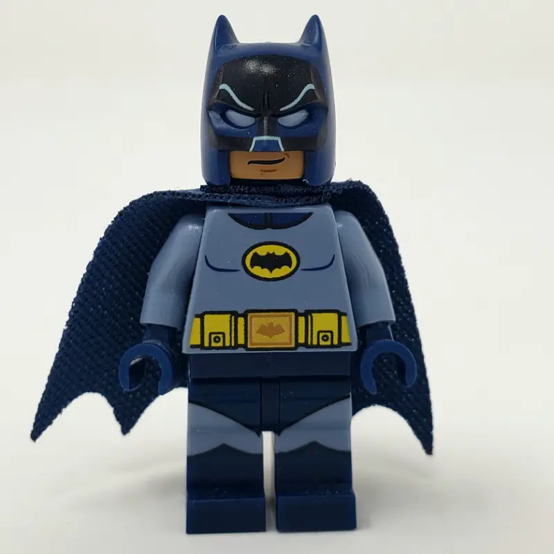 Batman, Sand Blue Suit, Dark Blue Cape and Cowl (60's TV Series)