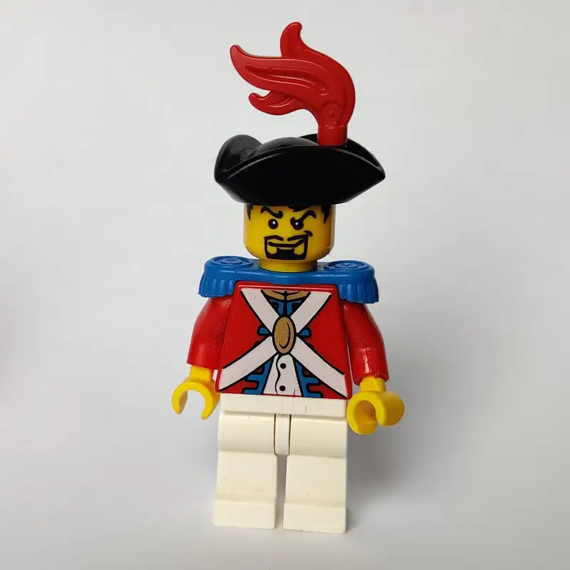 Soldier (Imperial Soldier II) - Black Beard, Blue Epaulette, Red Plume