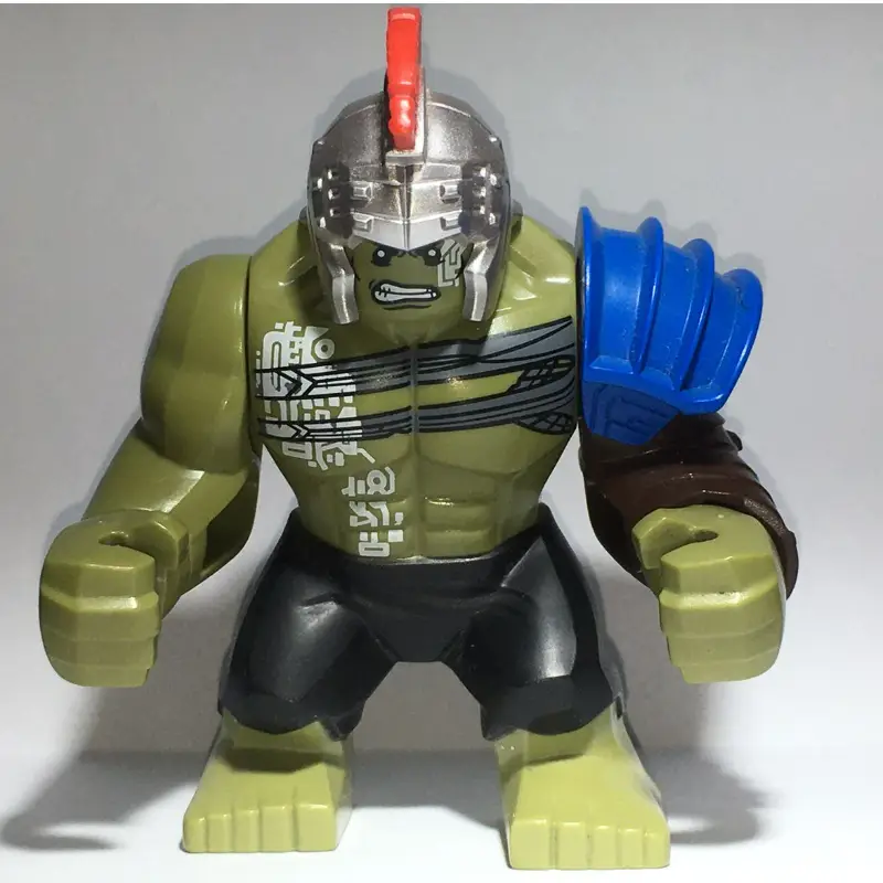 Hulk (Big Fig), Helmet, Armor, Black Pants