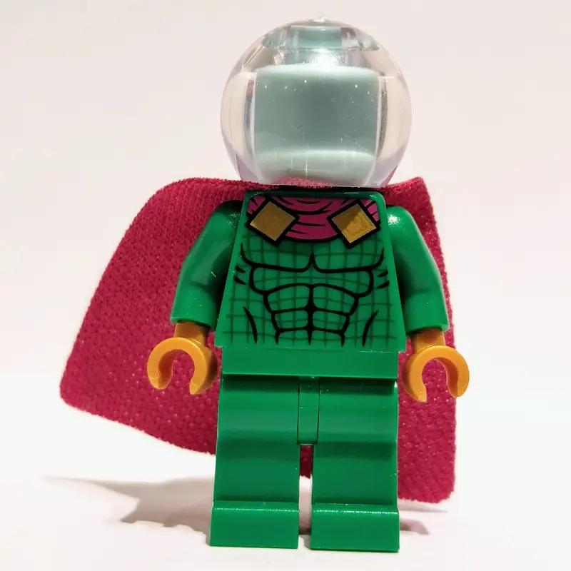 Mysterio, Green Outfit, Trans-Clear Helmet