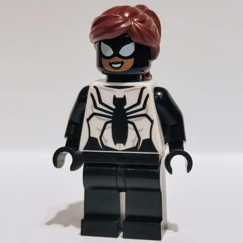 Spider-Girl in Black and White Outfit