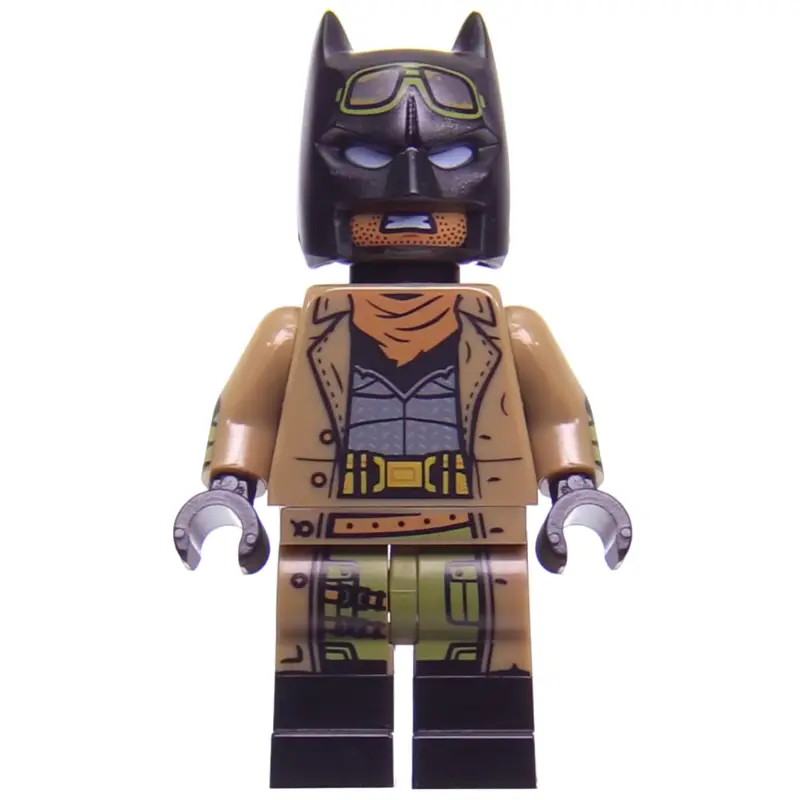 Batman, Dark Tan Coat, Black Cowl (Knightmare Batman)