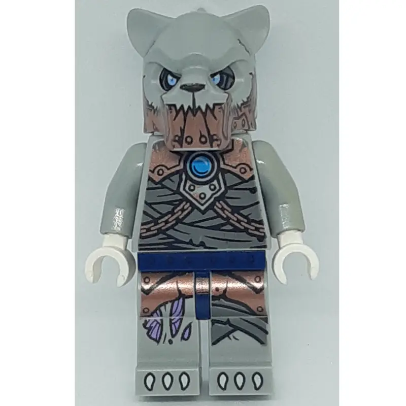 Saber-Tooth Tiger Warrior with Copper Plates on Jaw