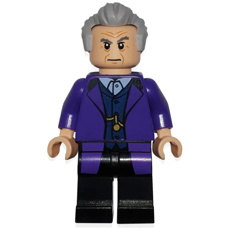The Doctor / 12th Doctor in Long Dark Purple Coat
