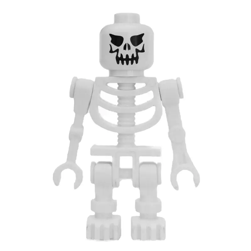 Skeleton, Evil Face, Straight Mechanical Arms
