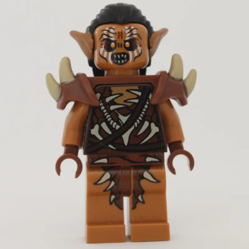 Gundabad Orc - Hair and Shoulder Spikes