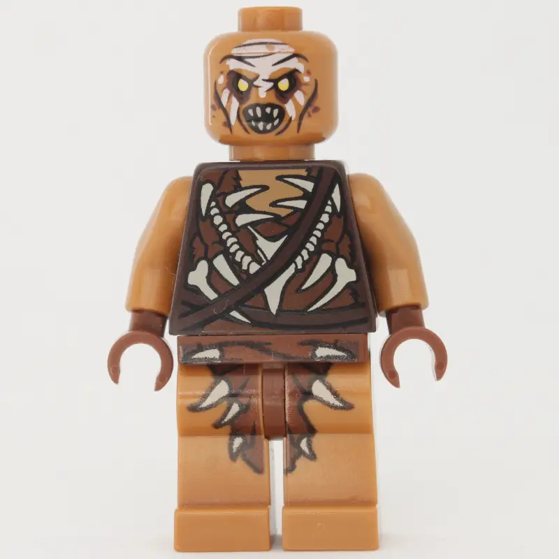 Gundabad Orc - Bald, White Forehead Paint