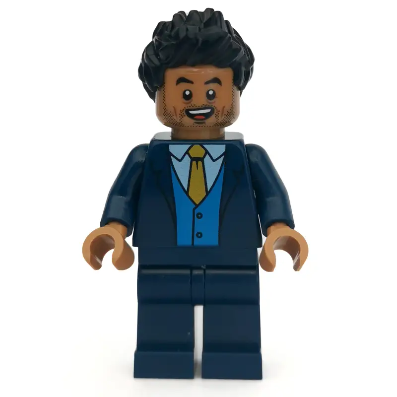 Simon Masrani in Dark Blue Suit