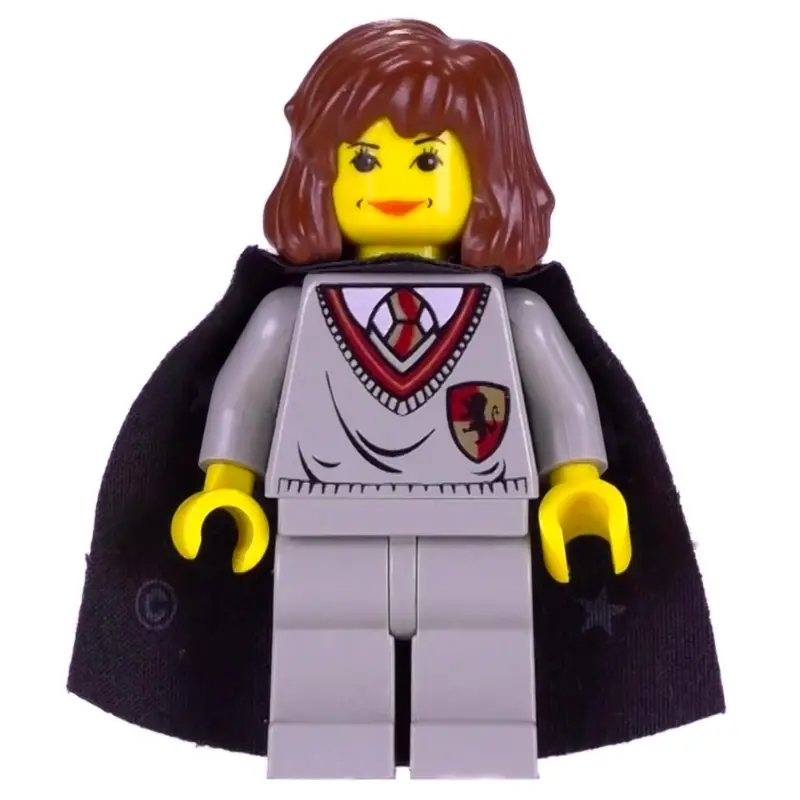 Hermione Granger, Yellow Skin, Gryffindor Sweater with Crest, Cape with Stars