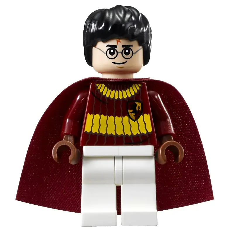 Harry Potter, Dark Red, Yellow, and White Gryffindor Quidditch Uniform