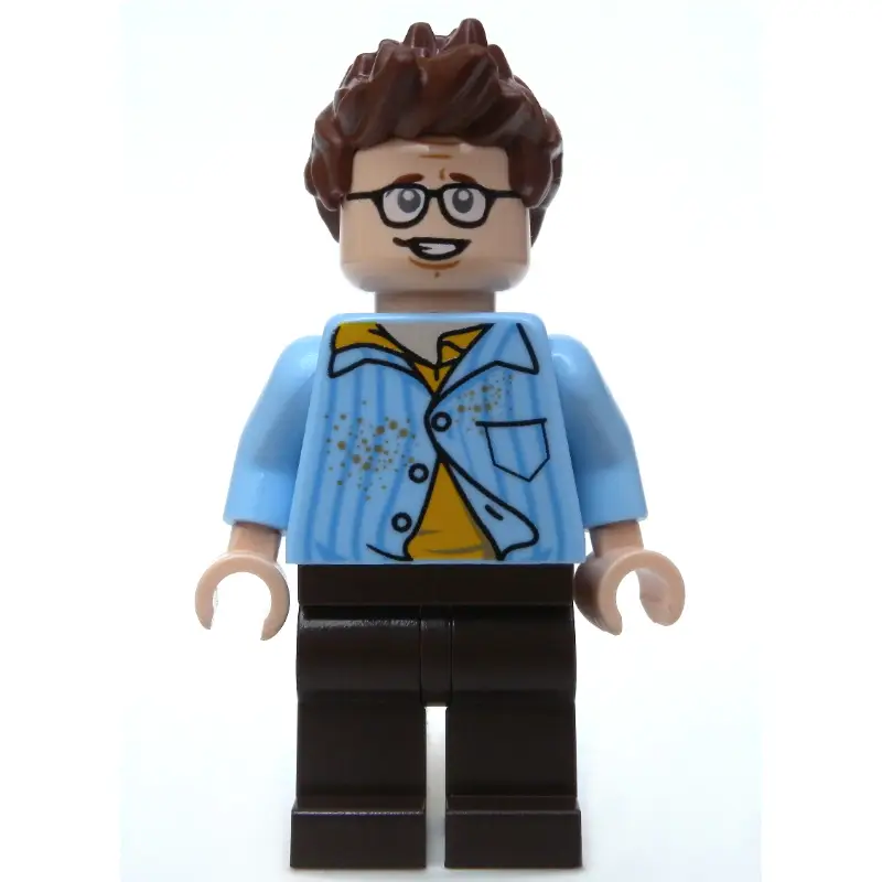 Louis Tully in Bright Light Blue Shirt