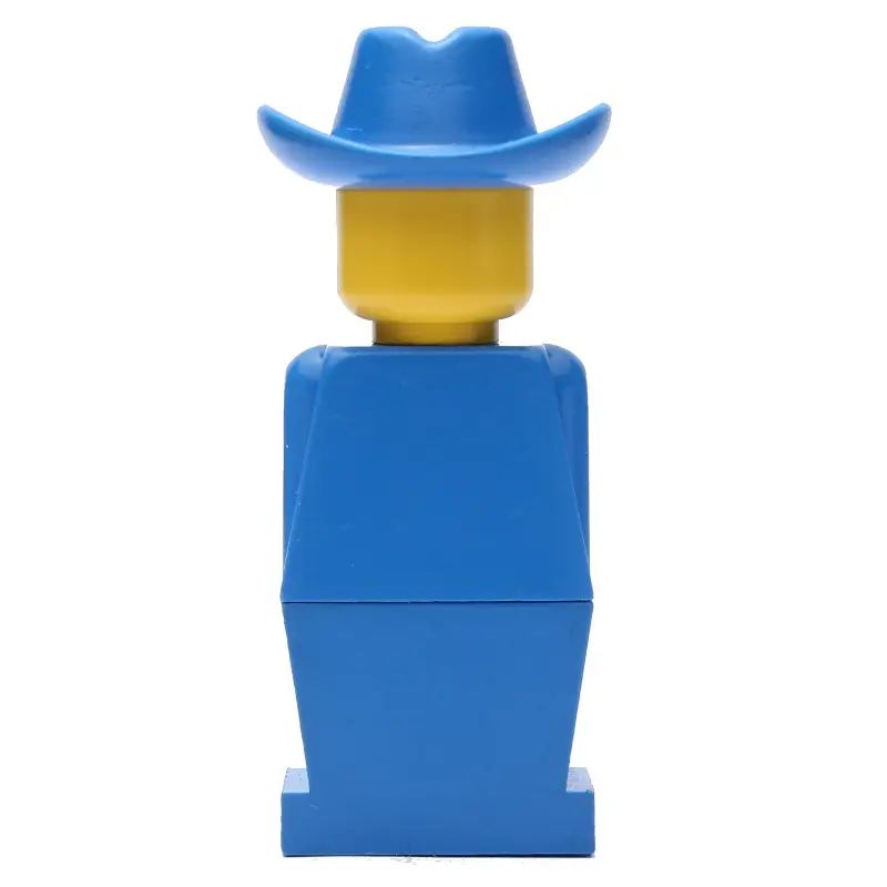 LEGOLAND Blue Torso, Blue Legs, Blue Cowboy Hat